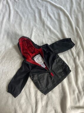 Carter's Black Jacket with Red Hood Lining for Kids